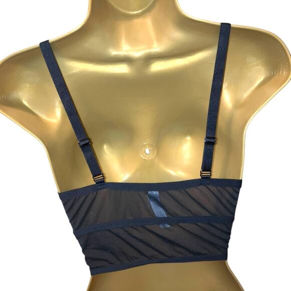 Black mesh audrey top - Picture 5 of 7